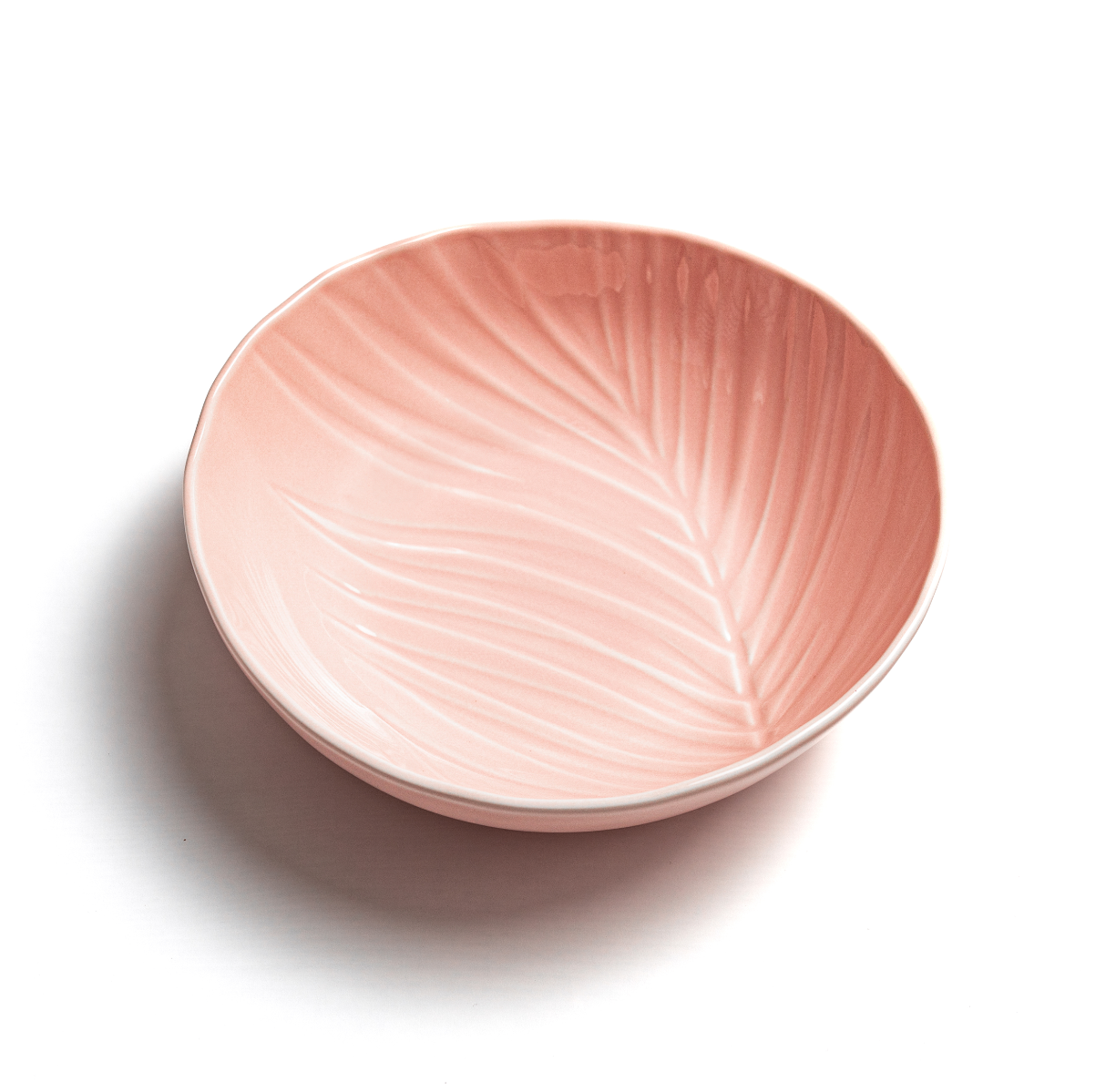 Набор глубоких тарелок BALI (розовый)