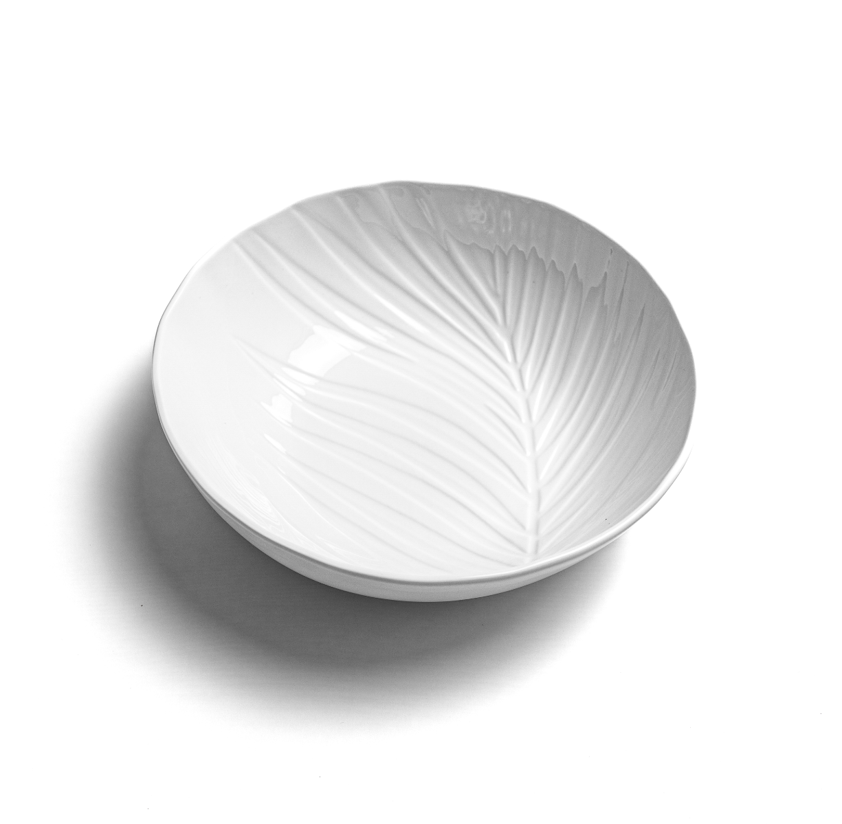 Набор глубоких тарелок BALI (белый)