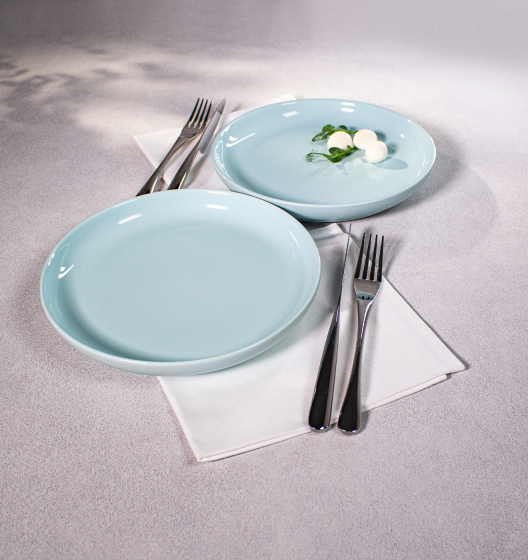PATIO dinner plates (blue)