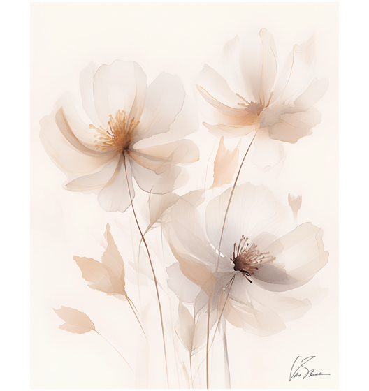 Картина на холсте FLOWERS арт.8246057