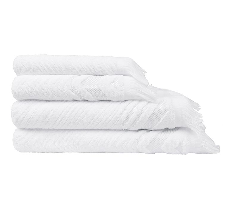 Terry towel RELAX (white)